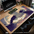 Berserk Eclipse Duel Mouse Pad - Dark Fantasy Gaming Desk Mat Padloom