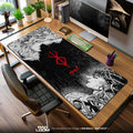 Berserk Griffith & Femto Mouse Pad, Anime Gaming Desk Mat Padloom