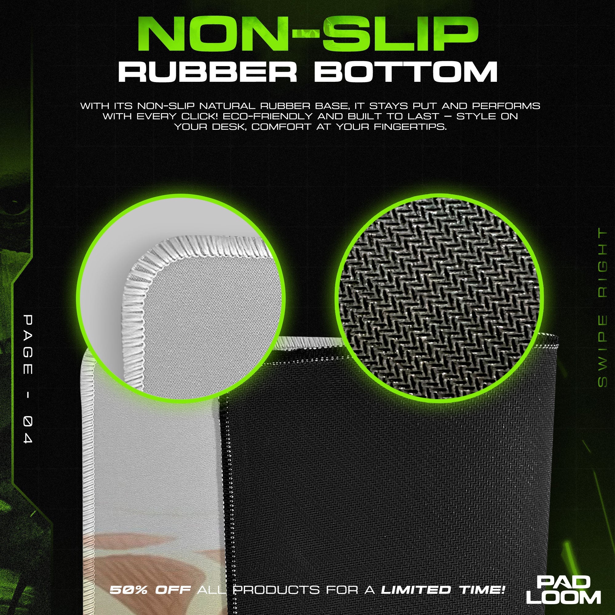 Berserk Guts Rage Mouse Pad - Anime Warrior Gaming Desk Mat Padloom