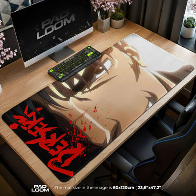 Berserk Guts Rage Mouse Pad - Anime Warrior Gaming Desk Mat