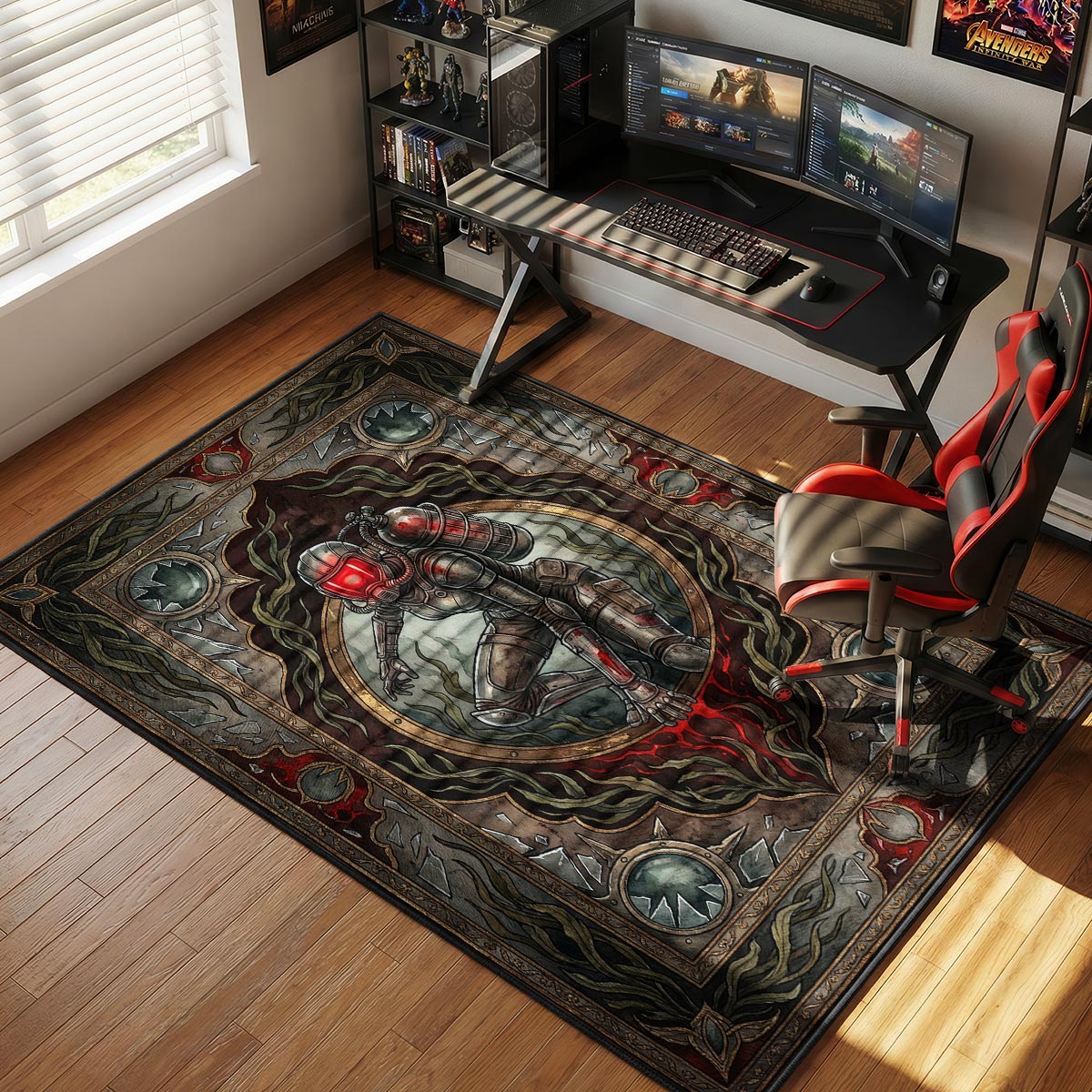 Big Sister Gothic Stalker Rug - BioShock 2 Chair Mat