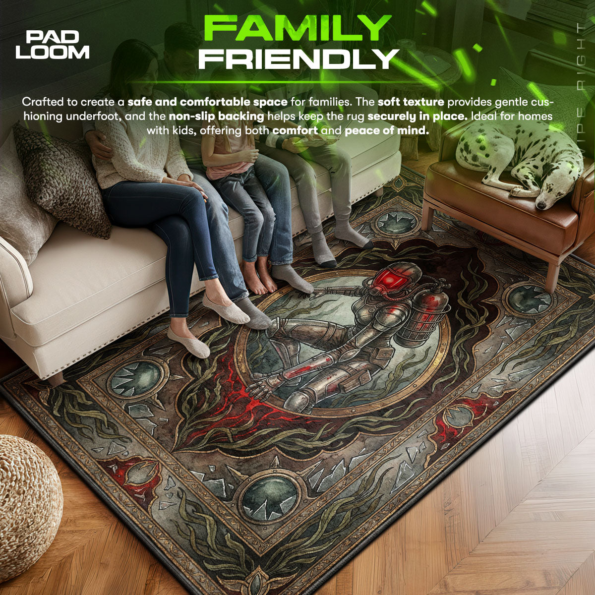 Big Sister Gothic Stalker Rug - BioShock 2 Chair Mat