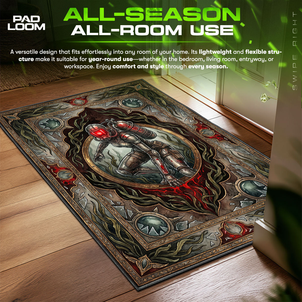 Big Sister Gothic Stalker Rug - BioShock 2 Chair Mat