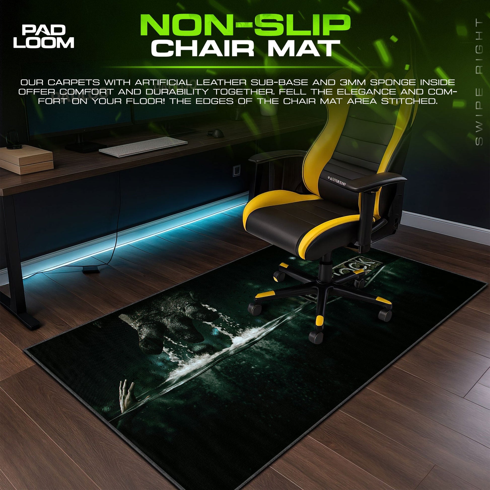 Bioshock Mouse Pad - Deep Sea Gaming Desk Mat Padloom