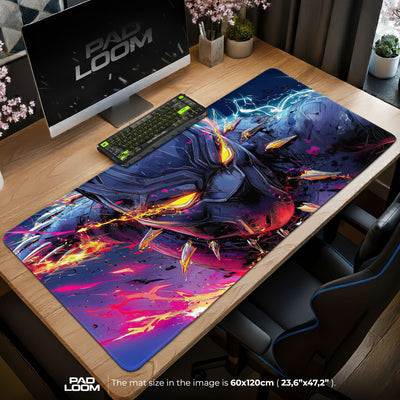 Black Panther Fury - Vibranium Power Gaming Mouse Pad