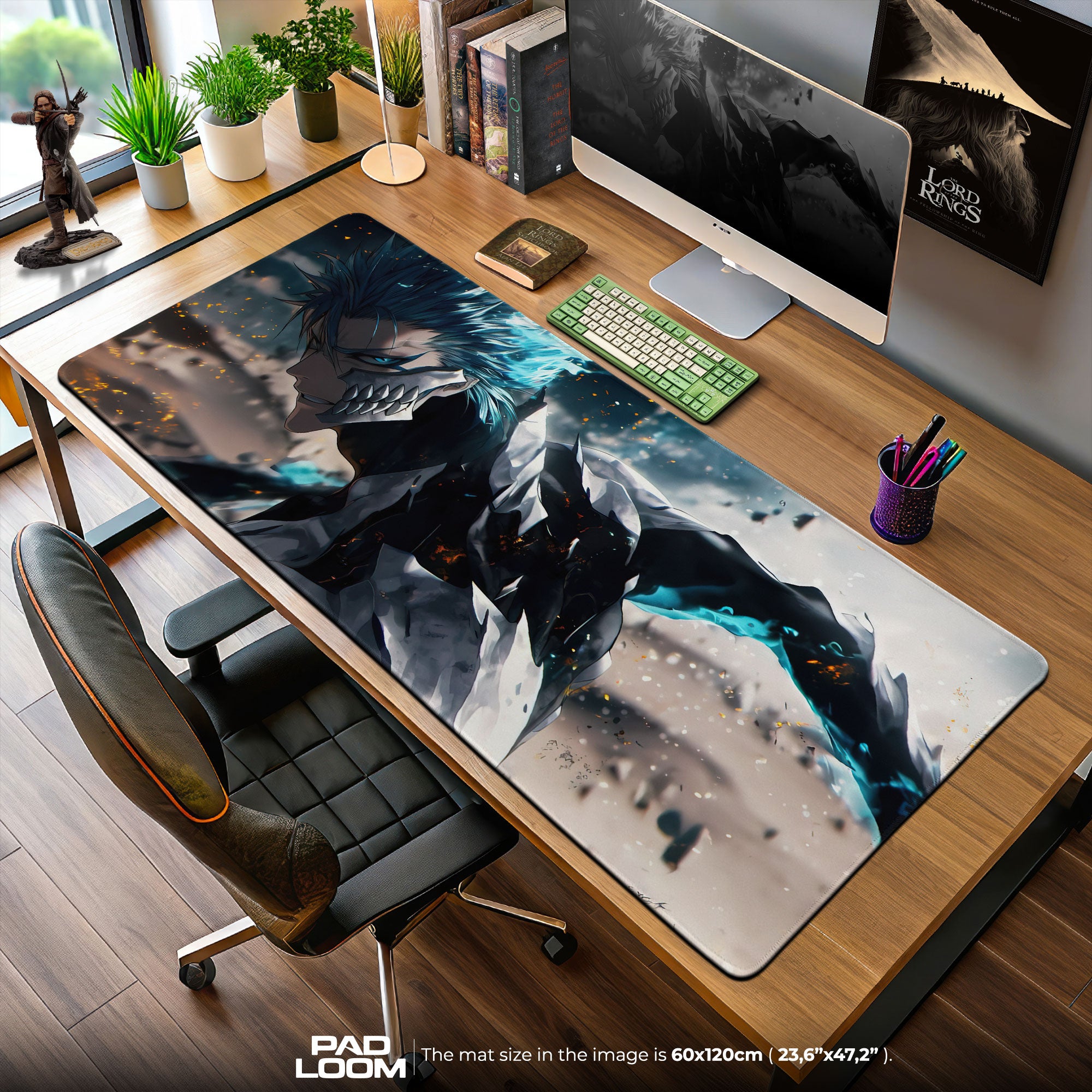 Bleach Grimmjow Jaegerjaquez Mouse Pad – Anime Gaming Desk Mat