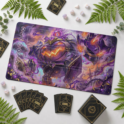Blitzcrank Pumpkin Playmat - Riftbound TCG Mat