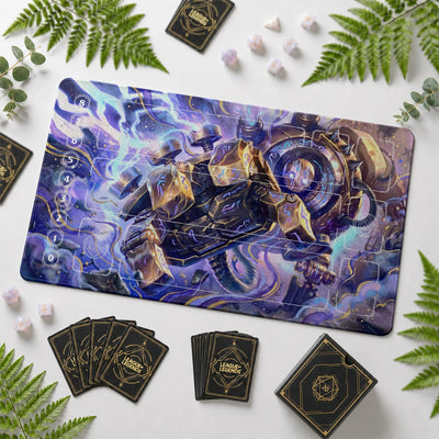 Blitzcrank Rune Playmat - Riftbound TCG Mat