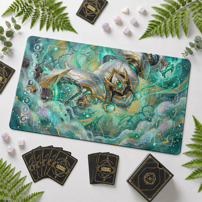 Blitzcrank Verdant Playmat - Riftbound TCG Mat