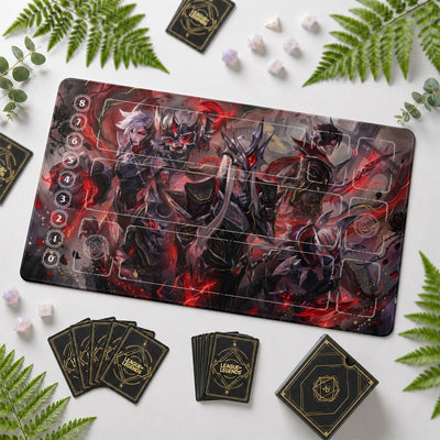 Blood Moon Squad Playmat - LoL Riftbound TCG Mat