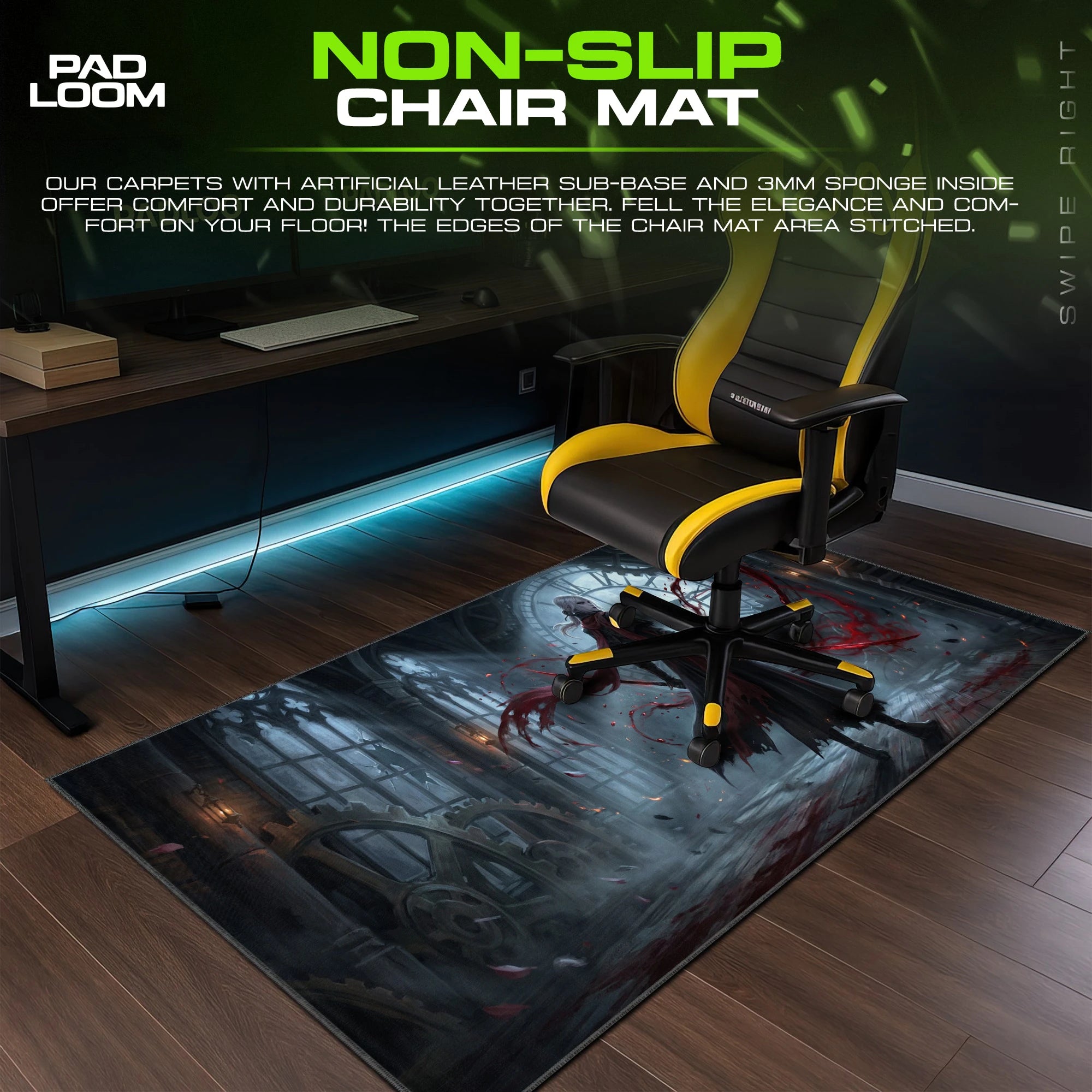 Bloodborne Clocktower Mouse Pad - Bloodborne Desk Mat