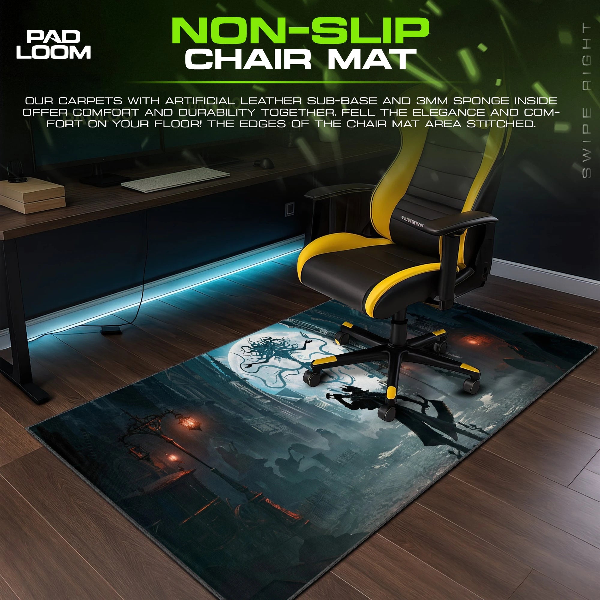 Bloodborne Hunter's Moon Mouse Pad - Bloodborne Mat