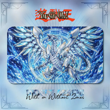 Blue-Eyes Alternative Crystal Playmat - Yugioh