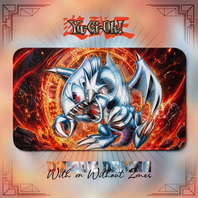 Blue-Eyes Toon Dragon Playmat - Yugioh TCG Mat