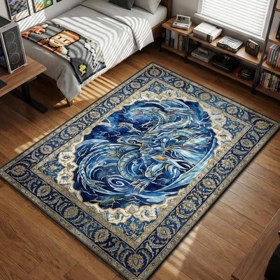 Blue-Eyes Ultimate Dragon Fusion Rug - Yu-Gi-Oh! Chair Mat