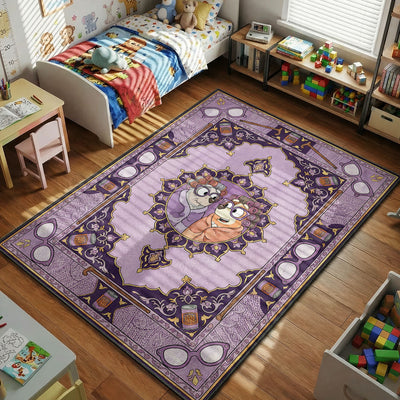 Bluey Grannies Janet Rita Rug - Kids Floor Mat