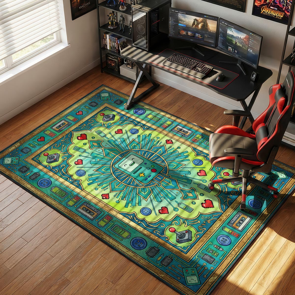 BMO Adventure Time Room rug — main product view