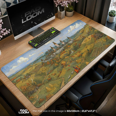Bohemian Valley Mouse Pad - Kingdom Come Desk Mat