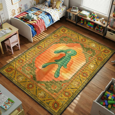 Bold and Brash Rug — SpongeBob Cartoon Area Rug