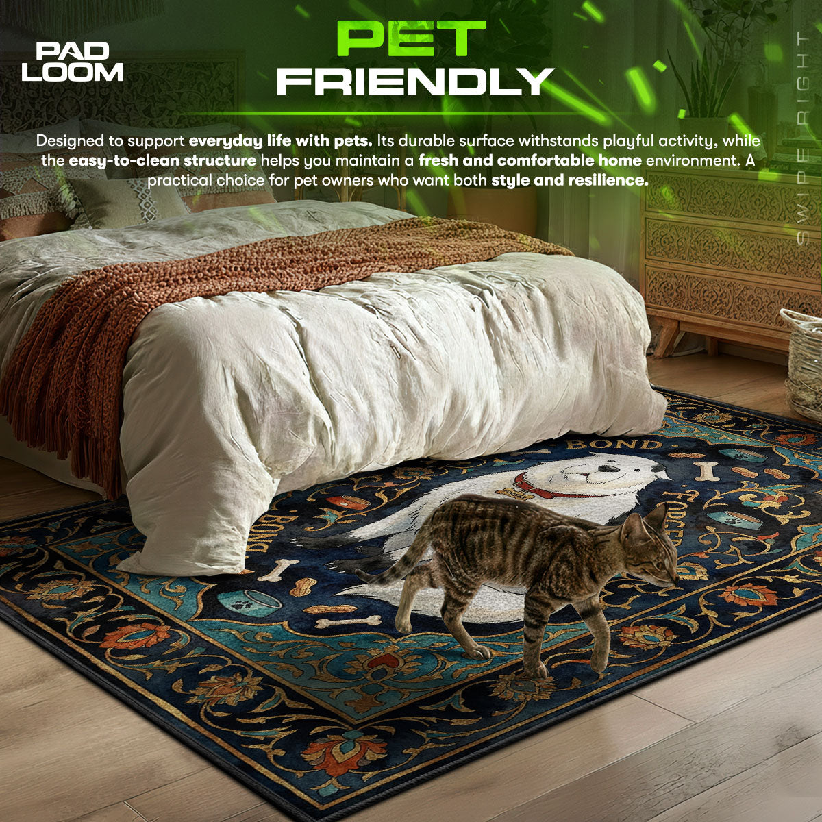 Bond Forger Sitting Rug - Spy x Family Chair Mat