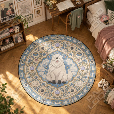 Bond Sitting Round Rug - Spy x Family Chair Mat