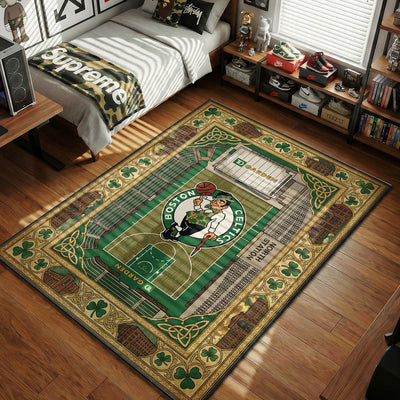 Boston Celtics TD Garden Teppich - Basketball Fußmatte