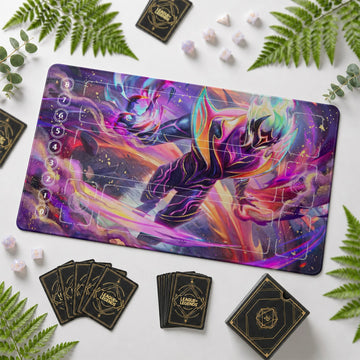 Brand Astral Riftbound TCG playmat – zone-free full-art League of Legends game mat