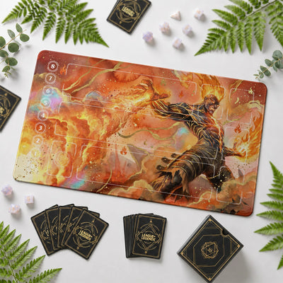 Brand Inferno Playmat - LoL Riftbound TCG Mat