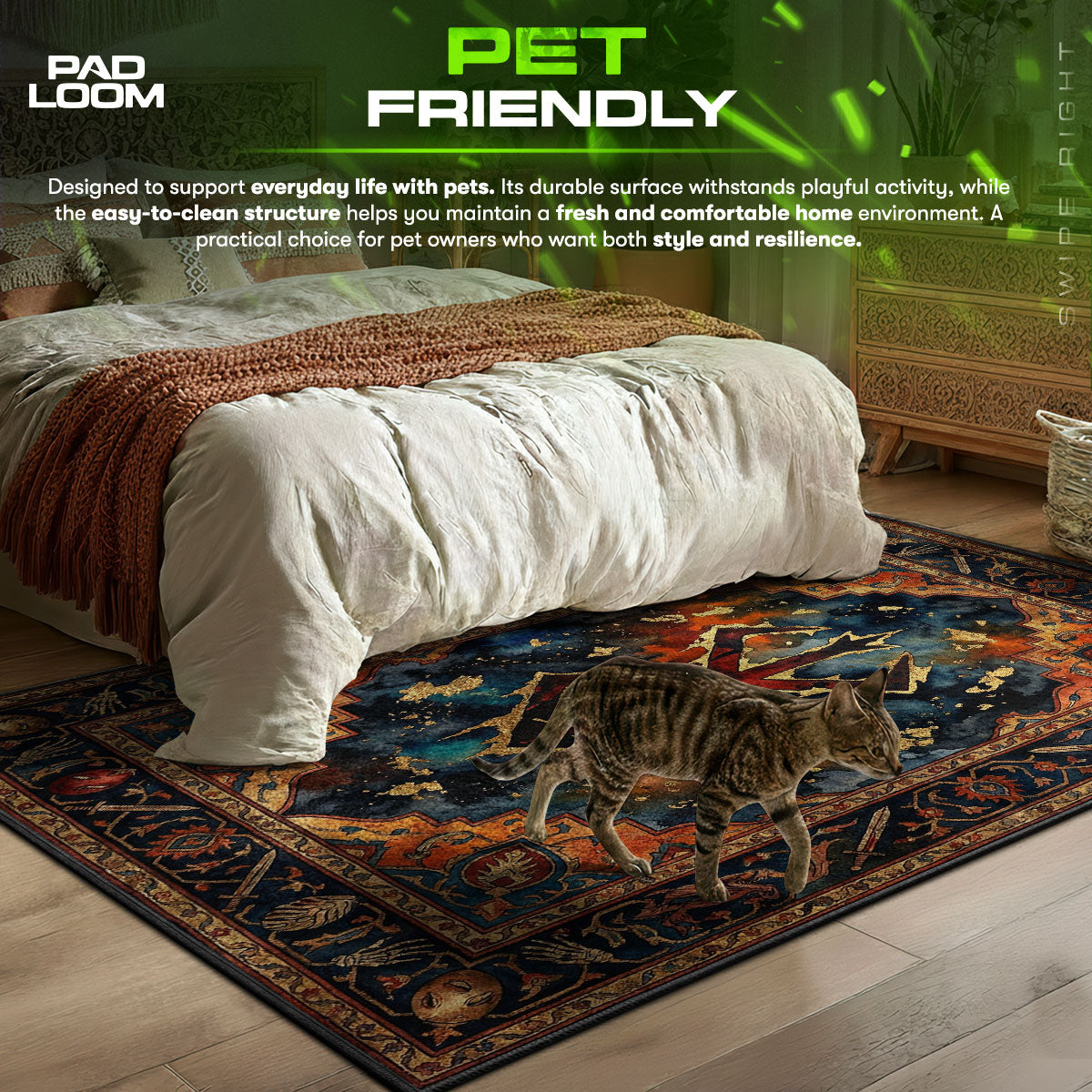 Brand of Sacrifice Cosmic Rug - Berserk Chair Mat