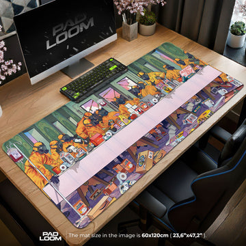 Breaking Lab Mouse Pad - Crime Lab Gaming Mouse Pad Padloom