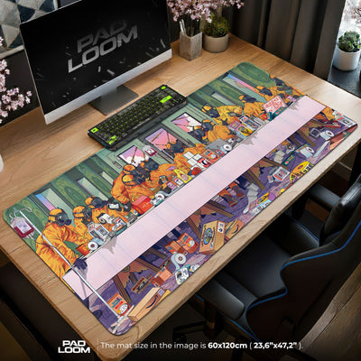 Pokémon Gengar &amp; Haunter Night Sky Mauspad, Gamer Schreibtischmatte