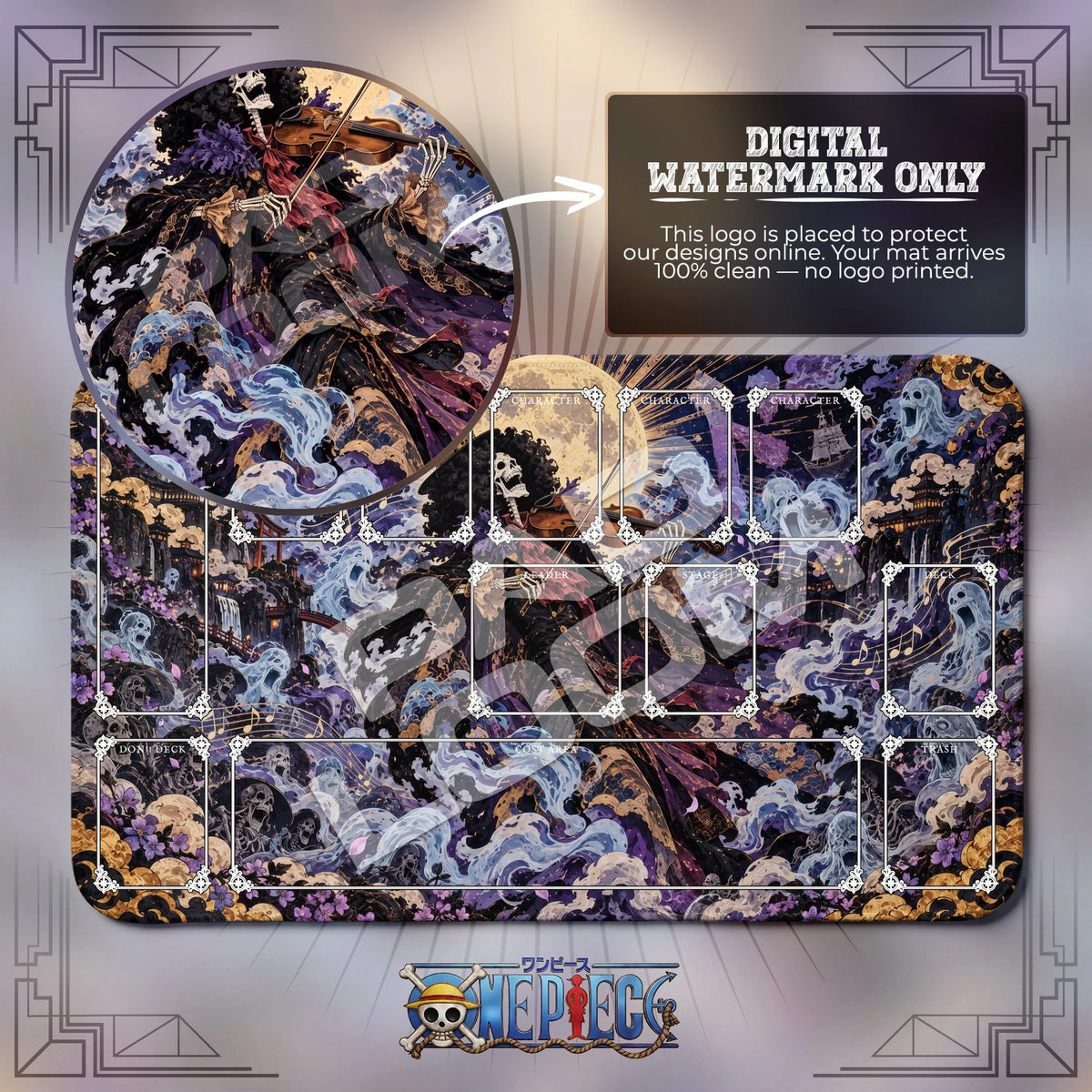 Brook Soul Playmat - One Piece TCG Mat