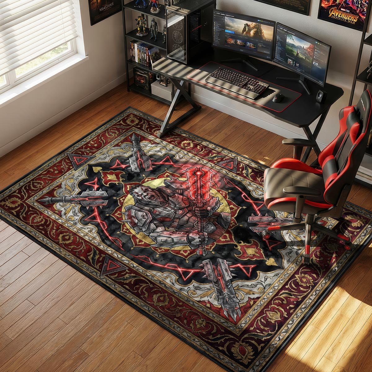 Brute Chieftain Rage Rug - Halo Chair Mat