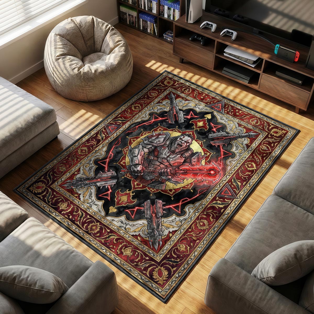 Brute Chieftain Rage Rug - Halo Chair Mat