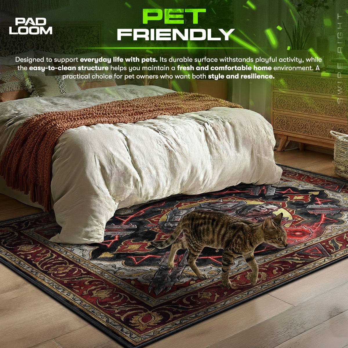 Brute Chieftain Rage Rug - Halo Chair Mat