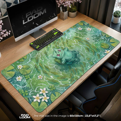 Bulbasaur Kleeteich Mauspad - Pokémon Schreibtischunterlage