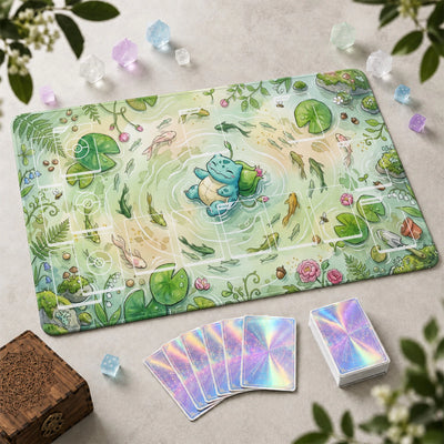 Bulbasaur Pond Playmat - Pokemon TCG Mat