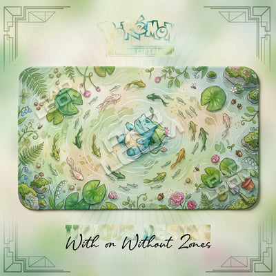 Bulbasaur Pond Playmat - Pokemon TCG Mat