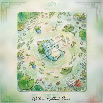 Bulbasaur Verdant Playmat - 2 Player Pokemon TCG Mat