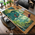 Bulbasaur Woodland Glow Mouse Pad, Pokemon Game Desk Mat Padloom