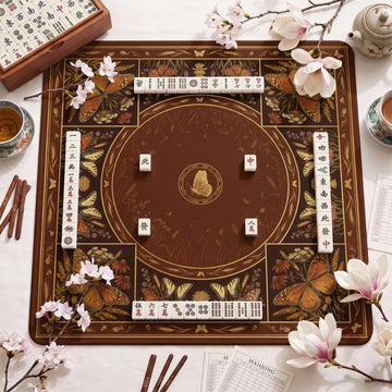 Butterfly Meadow Mahjong Mat - Mah Jongg Mat