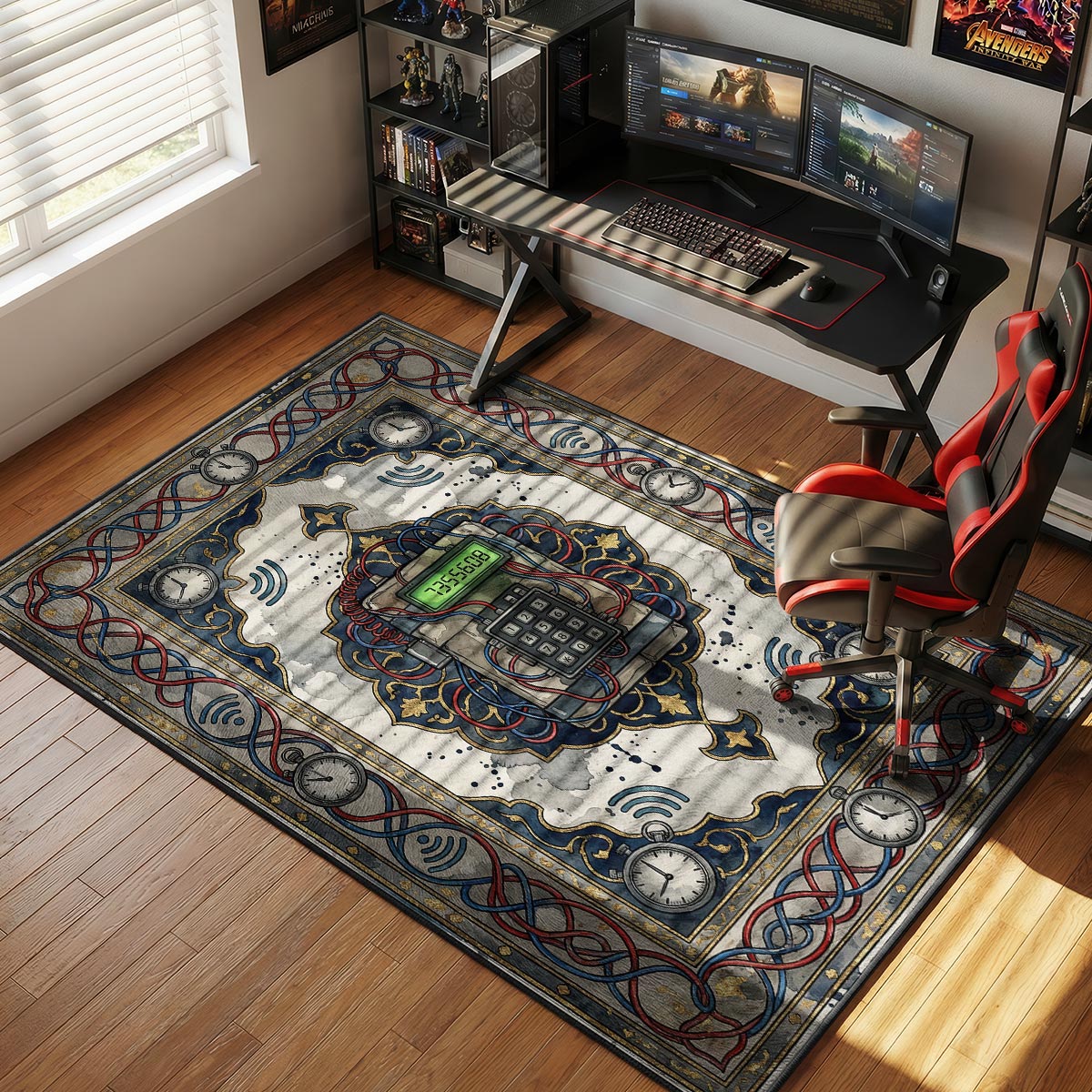 C4 Bomb Planted Rug - CS2 Chair Mat