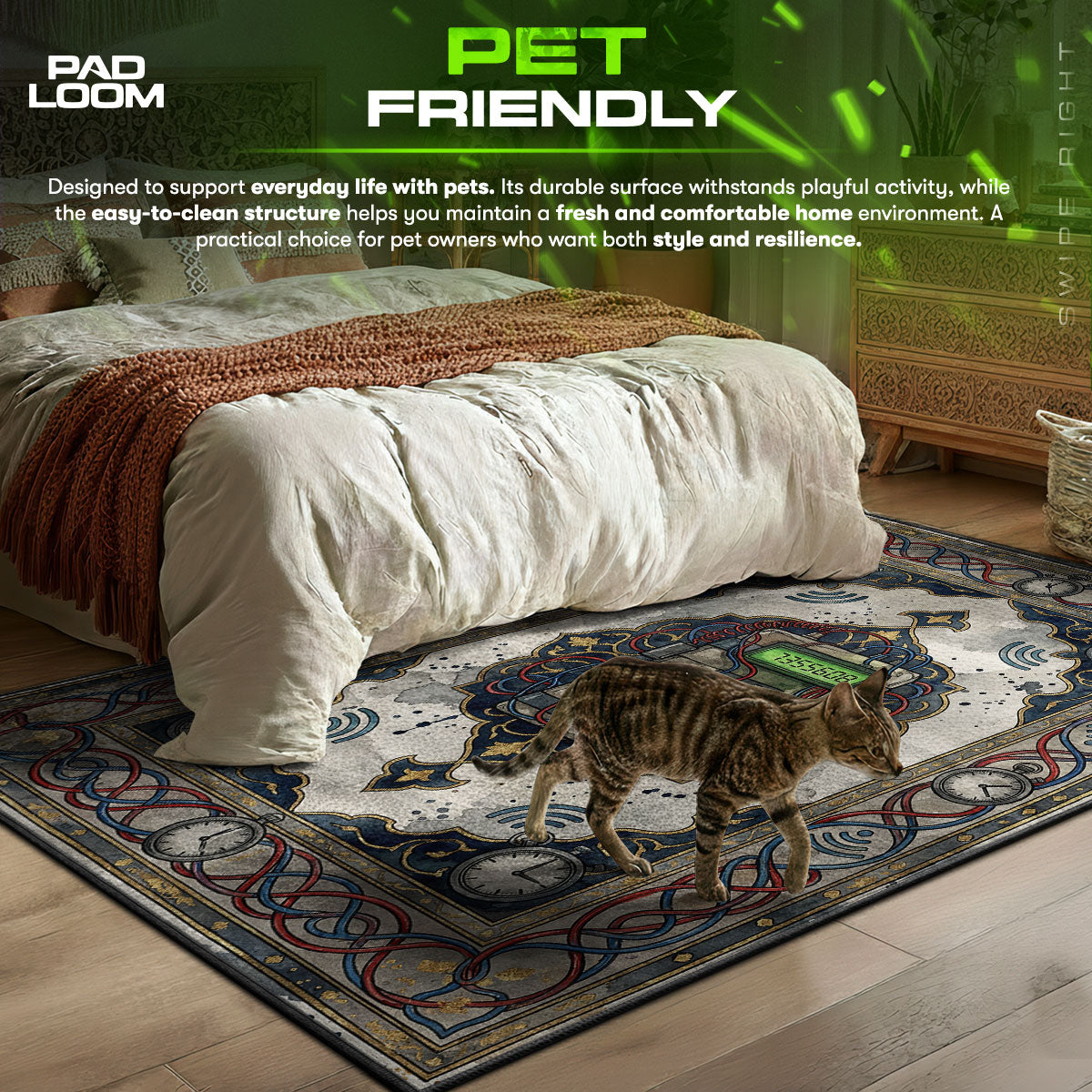 C4 Bomb Planted Rug - CS2 Chair Mat