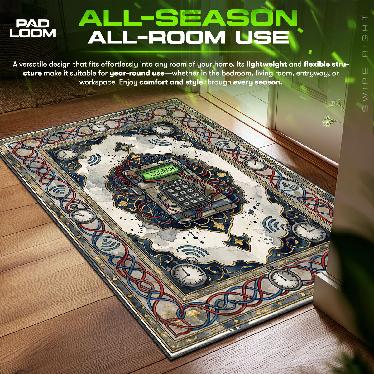 C4 Bomb Planted Rug - CS2 Chair Mat