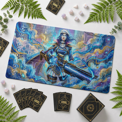 Caitlyn Arcane Playmat - LoL Riftbound TCG Mat
