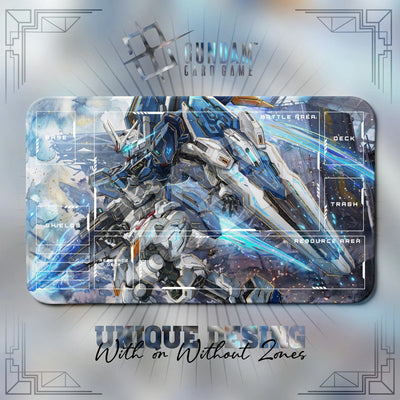 Calibarn Surge Playmat - Gundam TCG Card Game Mat