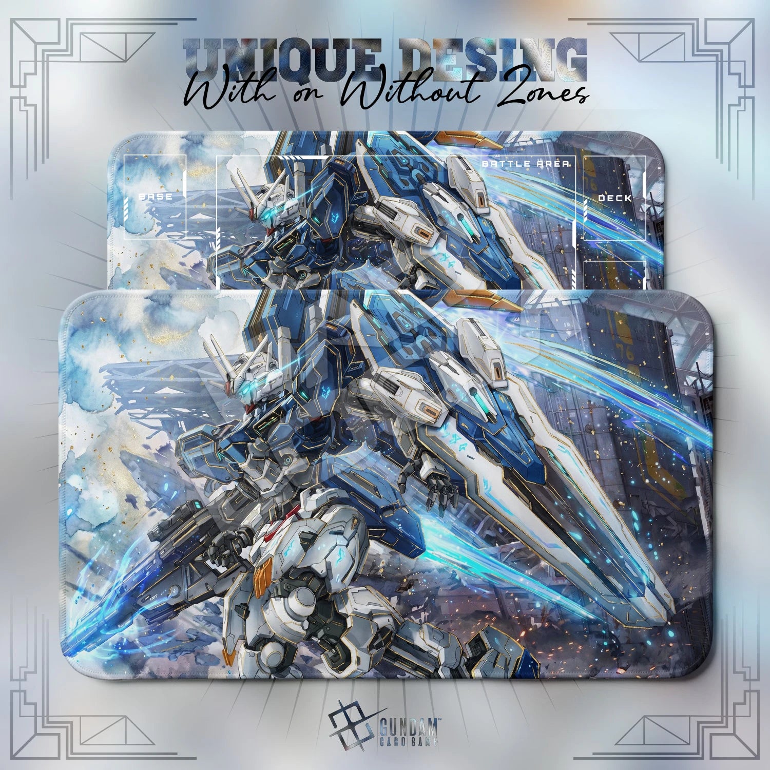 Calibarn Surge Playmat - Gundam TCG Card Game Mat