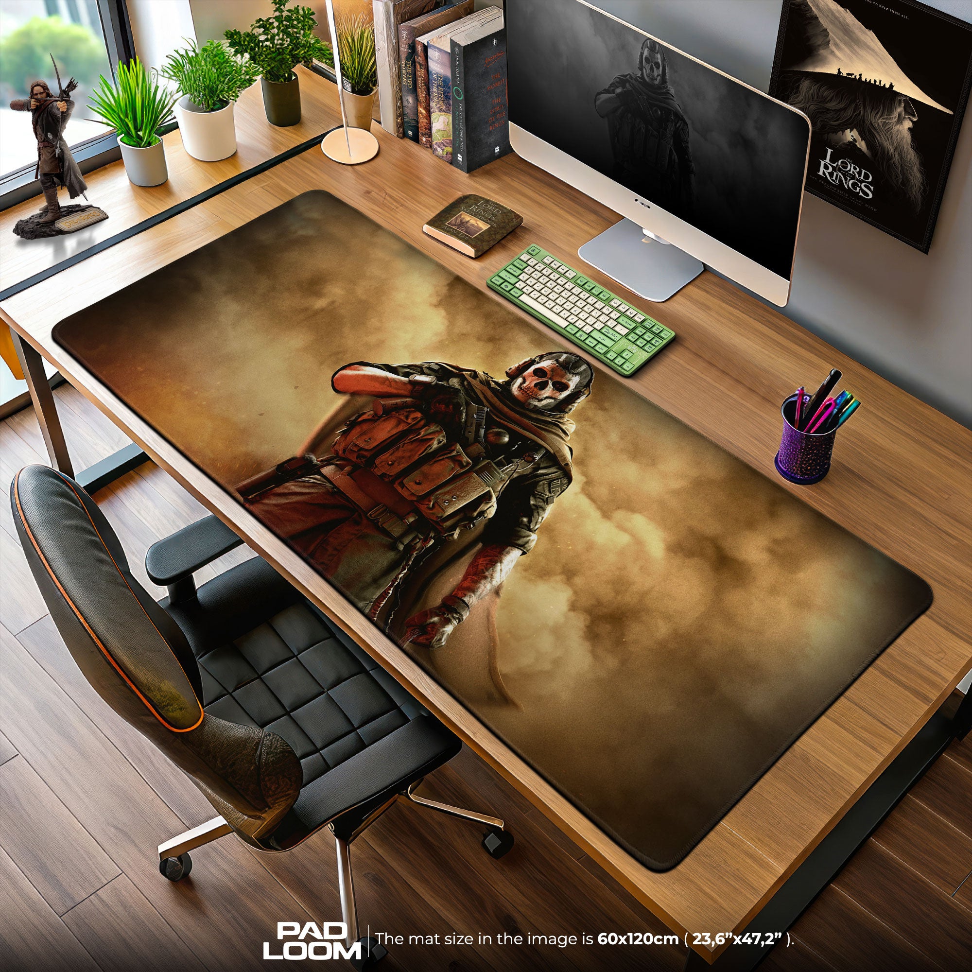 Call of Duty Mouse Pad, Ghost Sandstorm Gamer Desk Mat