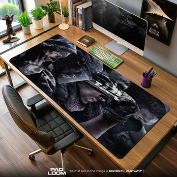 Call of Duty Mouse Pad, Soldier Shadows Gamer Desk Mat