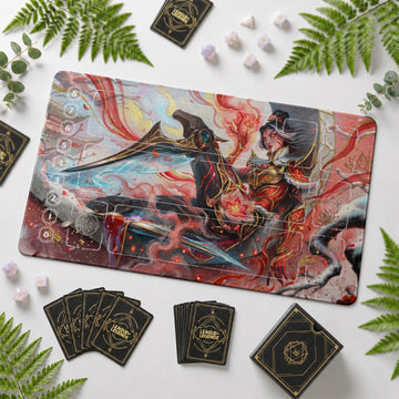 Camille Coven Riftbound TCG playmat – zone-free full-art League of Legends game mat